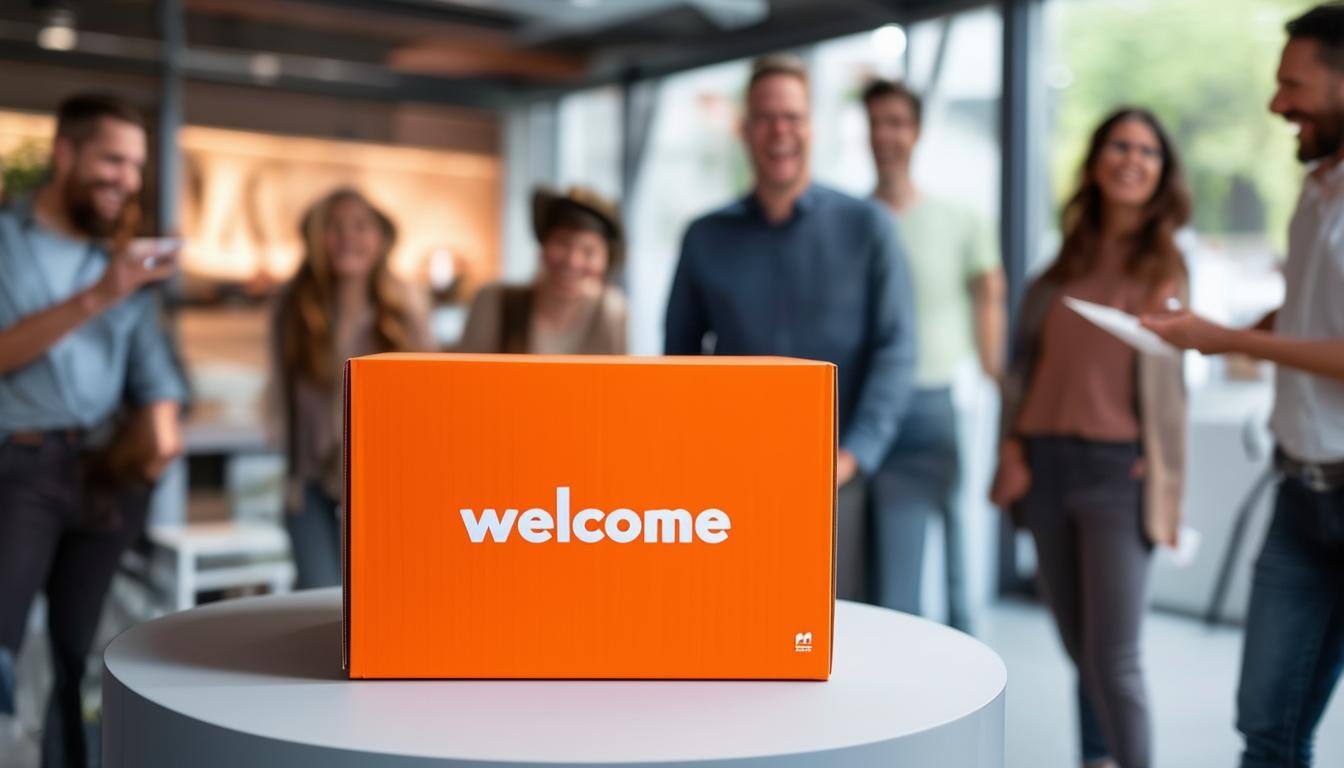 New customer welcome kits