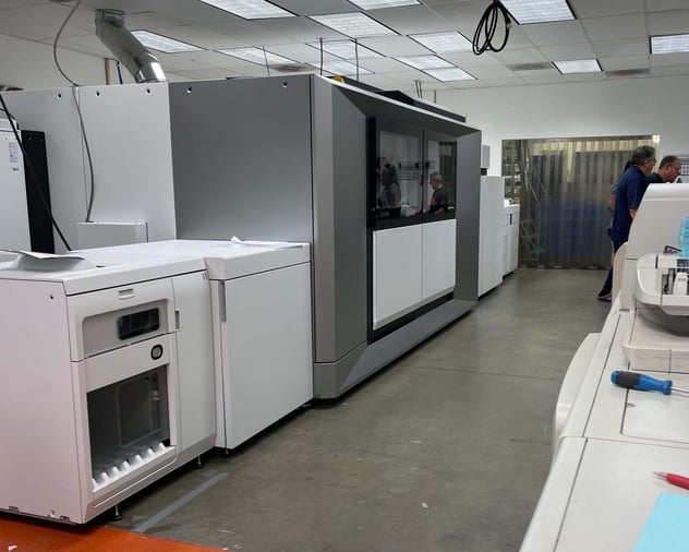 digital printing in Charlotte with the Canon iX 3200 inkjet press
