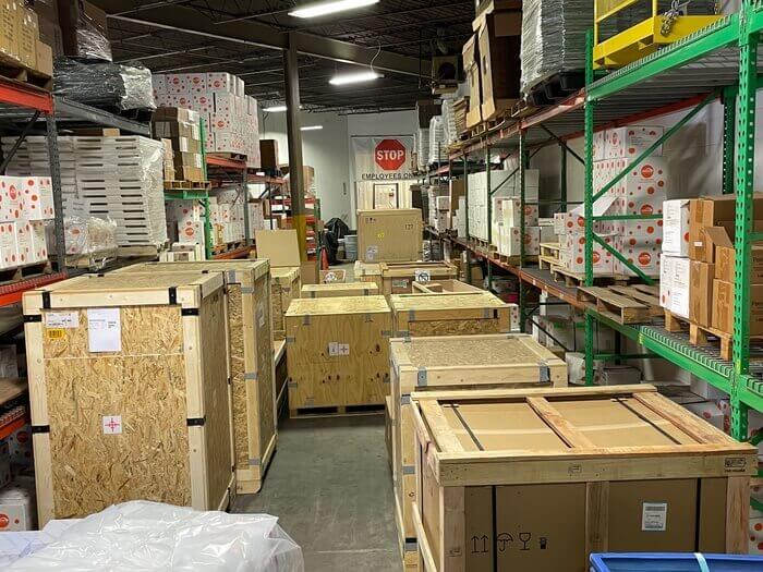 Warehouse and fulfillment of marketing materials