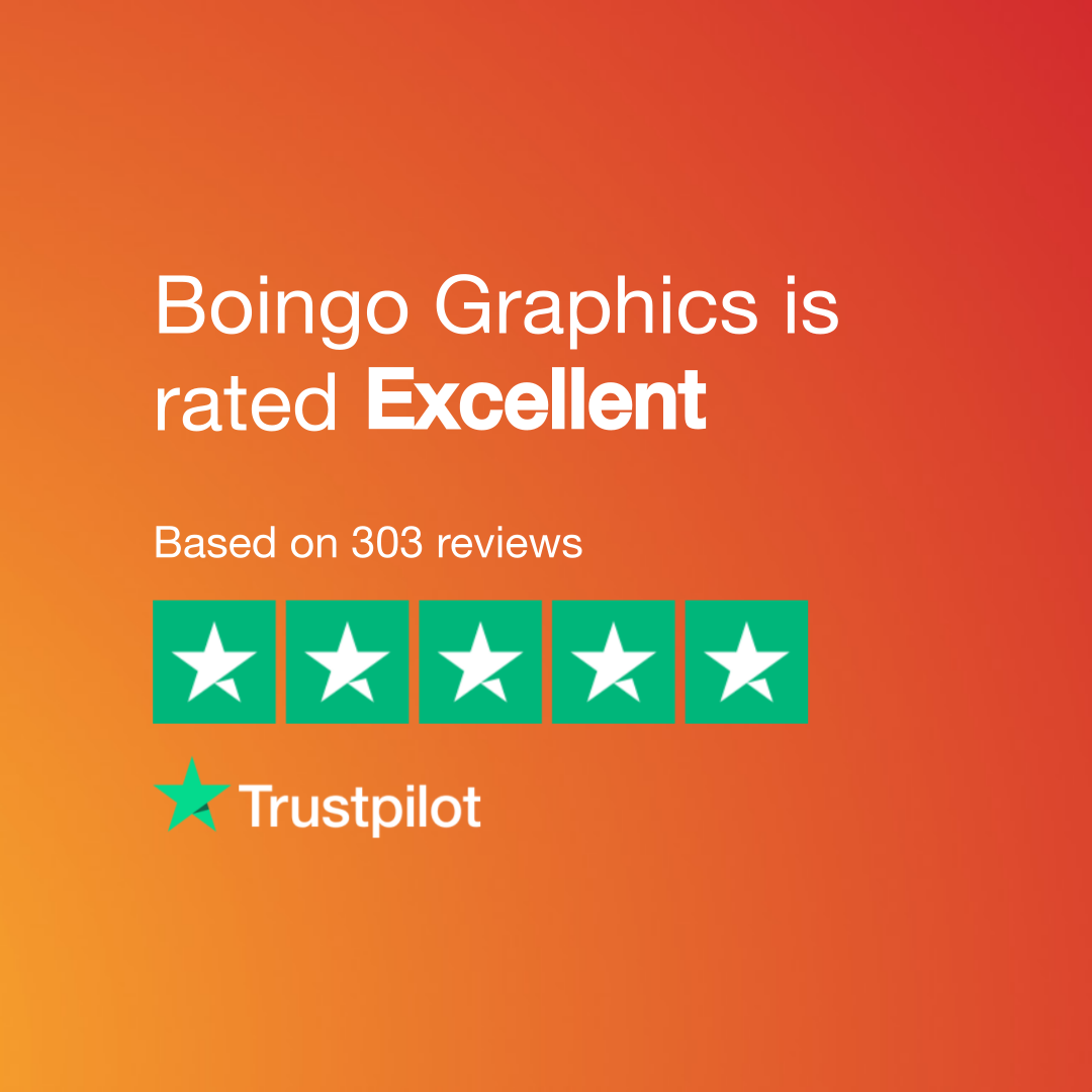 Boingo Graphics is rated as Excellent